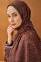 Riva Shawl Tencel Secret Garden Bitter Brown - 3