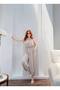 Women's Striped Halter Neck Two-Piece Set Casual Blouse Baggy Pants Summer Set