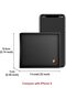 Men's Wallets, Genuine Leather RFID Blocking Mens Bifold Wallets with Zipper Coin Pocket - 2