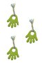 Handrope Hand Shaped Plastic Hand Extendable Play Rope 2 Person Dog Toy Interactive - 6