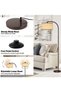 Floor Lamp for Living Room with 3 Color Temperatures LED Bulb Standing Lamp Tall Industrial - 3