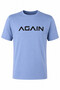 تي شيرت رجالي من Again Print Modal Octavian Ice Blue 226-30