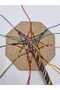 10 Pieces of Kumihimo Knitting Discs – 7.5 cm Wooden Macrame and Jewelry Design Tool