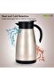 1200ml Stainless Steel Coffee Pot Vaccum Flask Multicolour Assorted SS304 Grade Assorted Colour and Design - 4