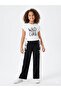 Girl's Side-Lace Wide-Leg 2-Piece Sports Set - 2