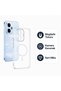 Honor 400 5g Case Ultra Thin Non-Yellowing Magsafe Transparent Hard Plastic Mica Camera Protected Butam - 3