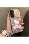 Samsung Galaxy A25 Compatible Hard Acrylic Back Silicone Edge Lens Protection Case - 2