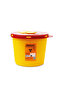 Afacan Plastic Medical Infectious Waste Bucket 5 Lt. 1 Piece