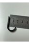 3D Plastic Hanger Keychain Bijouterie Rosary Hanger Decorative Hanger Black 100Pcs - 5