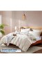 Off White Duvet Cover Queen Size - Soft Queen Duvet Cover Set, 3 Piece - 2