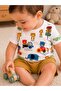 Safari Friends Baby Boy Summer Top and Bottom Set