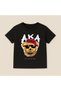 Teddy Bear Printed Crew Neck Cotton Short Sleeve Kids & Youth T-Shirt