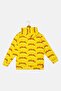 Kids Boy Hooded Allover Print Long Sleeves Sweatshirt, Yellow - 3