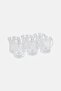 6 Pieces Zen Mug 225, Transparent - 3
