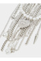 Silver Tassel Pearl Brooch - 3