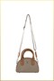 Sofia Women's Baguette Hand and Shoulder Bag - Mink - 4