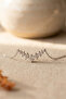 Zircon Stone Rowed Waterway Model V Necklace - 5