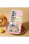 Pink Silicone Case with Shock-Absorbing Camera Protections Compatible with Samsung Galaxy A52/A52S - 2