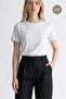 Havuç Cut Women's Pleated Fabric Trousers with Pockets - 2