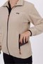 Women - Fleece Jacket - Beige - 4