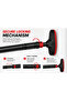Adjustable Doorway Pull Up Bar 70-90 cm Heavy Duty Home Gym Chin Up Bar with Anti-Slip Locking System - 4