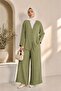 Women's Kimono Comfortable Fit Summer Aerobin Hijab Set Sb0047