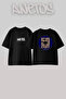 50 Cent_4 Design Printed Unisex Oversize Black Tshirt