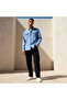 Men Regular Fit Collared Denim Long Sleeves Shirt - 3