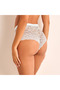 Set of 3 - Full Briefs High Waist Lace Design - 3