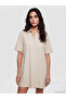 Nevavm Shirt Collar 100% Cotton Mini Dress with Difference - 2