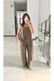 Tencel Fabric Asymmetrical Strap Blouse Design Set - 5