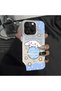 Samsung Galaxy A51 Compatible Silicone Edge Hard Back Case Couple Phone Case Cartoon Pattern - 8