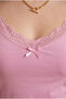 Women's Lace Detailed Cotton Tank Top with Strap – Casual & Stylish Use - 7