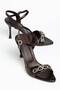 Women's Daily Wear Evening Dress Single-Strap Sandals with Comfortable and Stylish Ball-Shaped Heels Size 9cm - 3