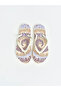 TRENDLUCKY صندل نسائي منقوش بتصميم فريد - 2