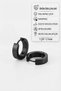 Unisex Classic Model Surgical Steel Hoop Earrings - 2