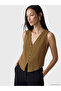 Nevavm V-Neck Textured Women's Classic Vest with a Difference