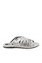 Women's Banded Stone Embroidered Round Toe Luxury Satin Slippers 4011 - 2