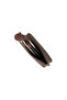 Real Leather Pencil Case, Handmade Zippered Case, Sand Color - 8