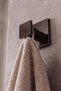 Stainless Steel Adhesive Towel Holder, Robe & Washcloth & Towel Hanger Multi-Purpose Hanger for Bathroom & Wc Behind Door - 3