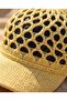 Modern-Looking Summer Knitwear Hat with a Silvery Knit Design - 2