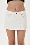 Denim Shorts Skirt Organic Cotton