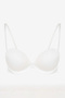 Women Wow Strapless White Wired Padded Bra