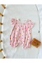 Floral Baby Girl Shorts Jumpsuit - 3