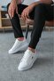 Kb-Ph-2 White Skin White Gel Sole Lace-Up Casual Men's Shoes