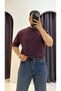Boxy Oversize T-Shirt with Shoulder Piece Detail - 4