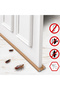 Double-Sided Door Draft Stopper Under Door Seal Guard Noise Reduction, Dust & Insect Blocker, Energy Saving Door Bottom Insulator Easy Installation for Home & Office Tan - 5