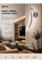Decorative 12W Indoor Chrome Case 3 Color Light Modern Wall Sconce Electric 4 Pcs - 2