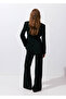 Double-breasted blazer with belt - 6
