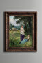 Women Resting in the Rural Scenery - Vintage Patterned Painting - Thick Model